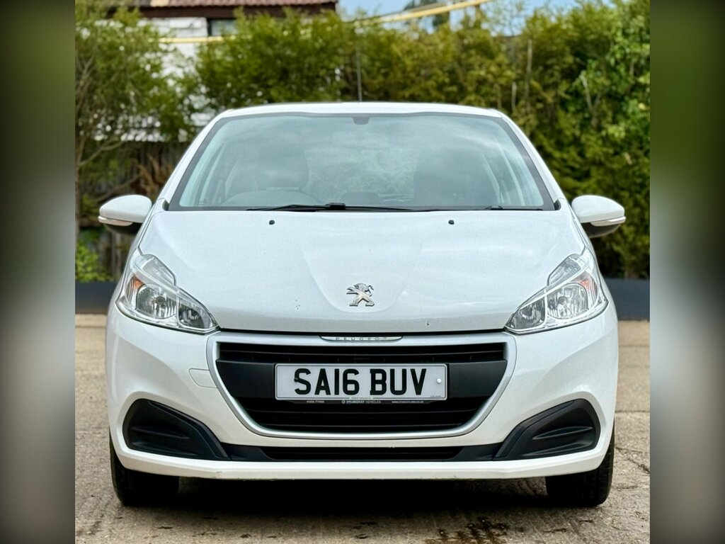 Peugeot 208 1.6 Bluehdi Access Ac Euro 6 SA16BUV White #2