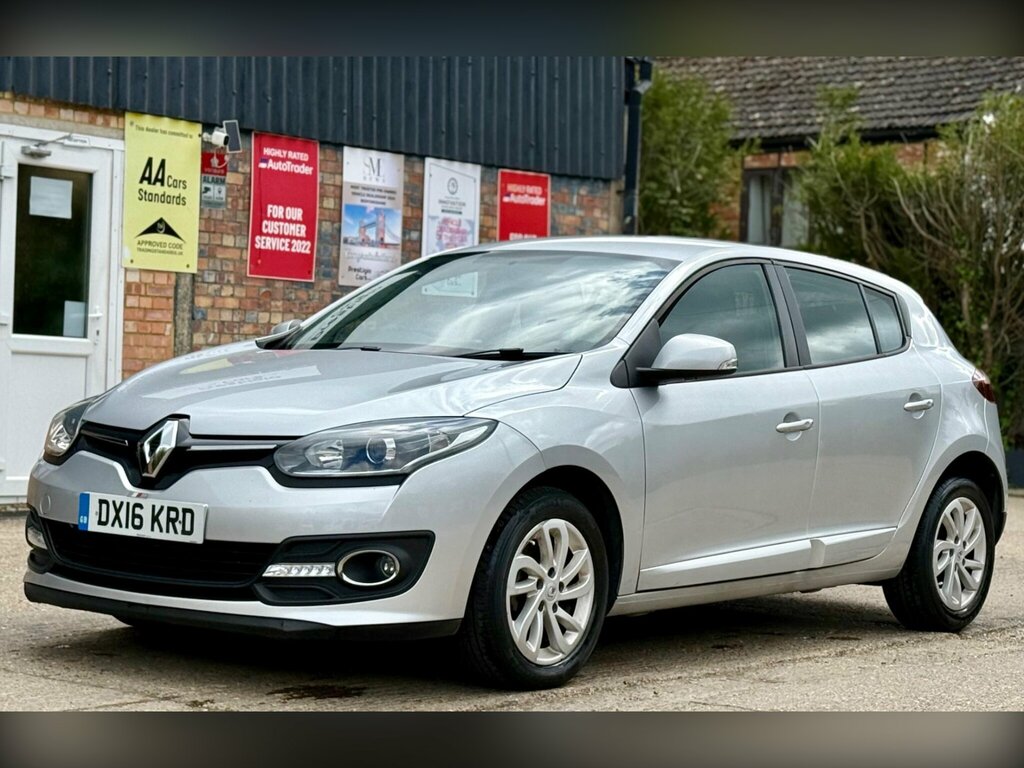 Renault Megane 1.5 Dci Expression Euro 6 Ss DX16KRD Silver #2