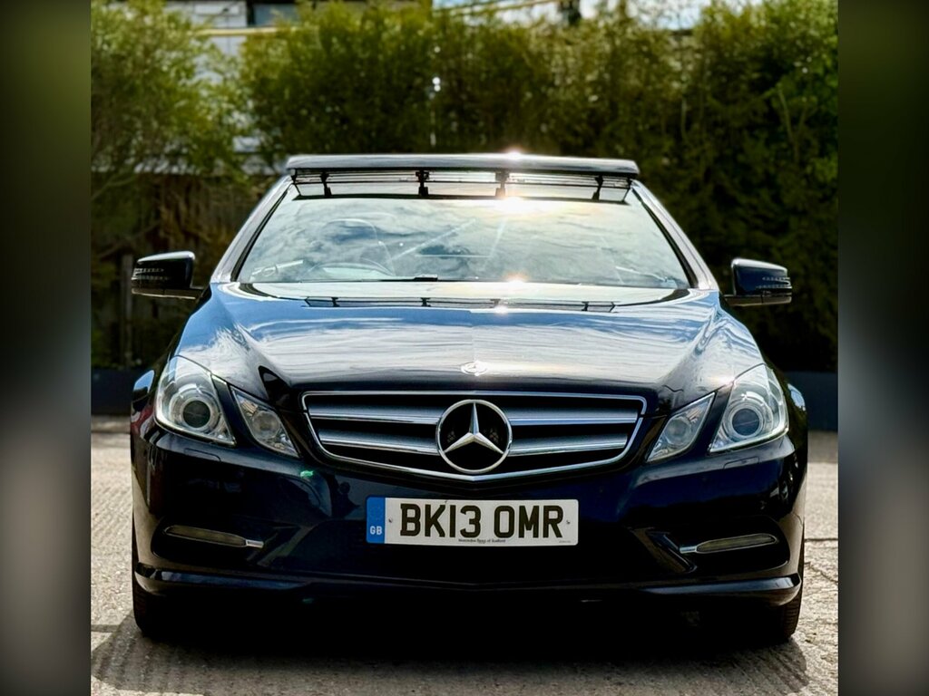 Mercedes-Benz E Class 3.0 E350 Cdi V6 Blueefficiency Sport Cabriolet G-t Black