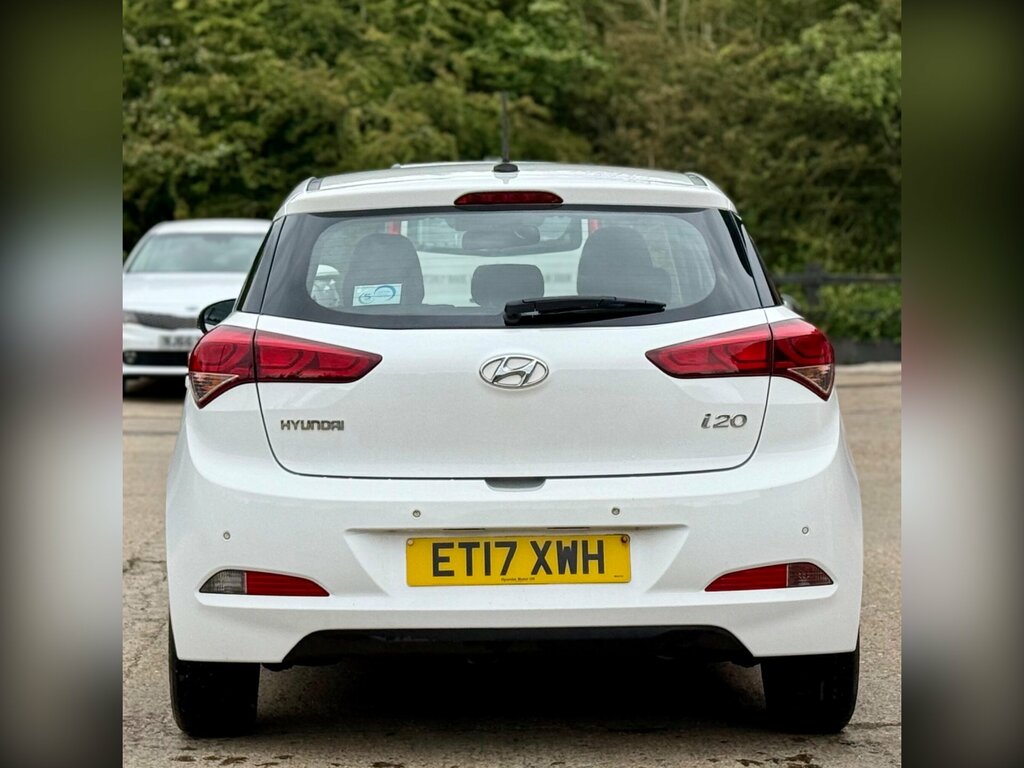 Hyundai I20 1.2 Se Euro 6 ET17XWH White #6