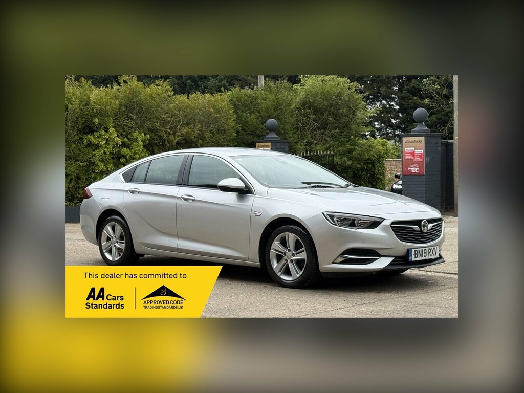 Vauxhall Insignia 1.6 Turbo D Ecotec Tech Line Nav Grand Sport Euro Silver