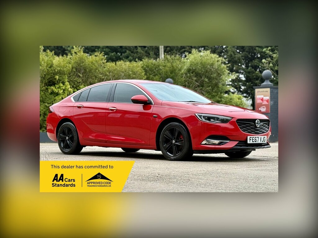 Vauxhall Insignia 1.6 Turbo D Ecotec Elite Nav Grand Sport Euro 6 S Red