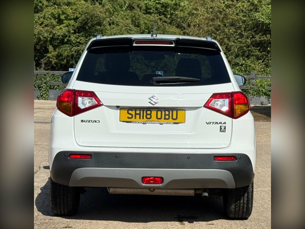 Suzuki Vitara 1.6 Kuro Euro 6 Ss SH18OBU White #6