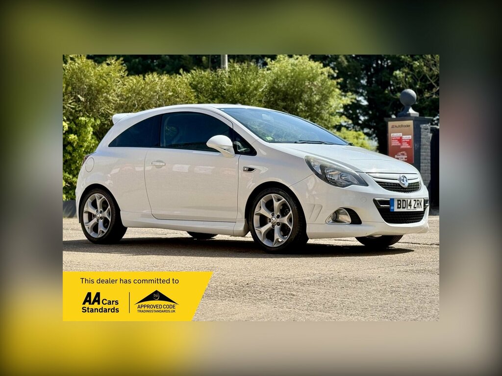 Vauxhall Corsa 1.6T 16V Vxr Euro 5 White