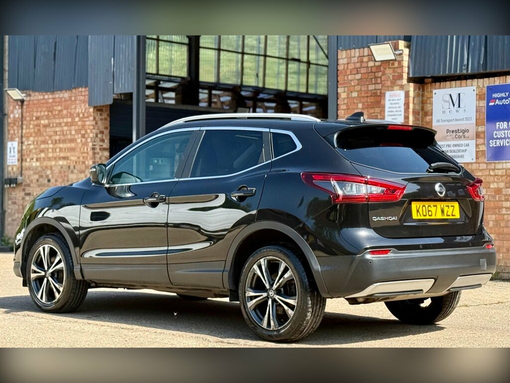 Nissan Qashqai 1.5 Dci N-connecta Euro 6 Ss KO67WZZ Black #4