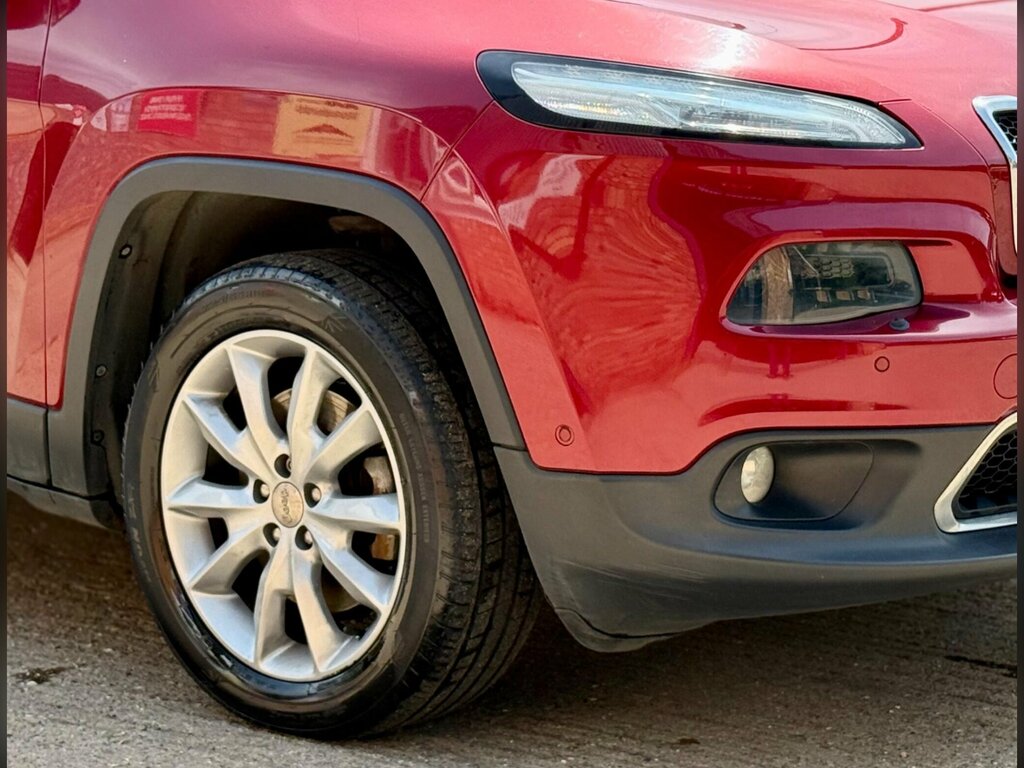 Jeep Cherokee Jeep Cherokee 2.0 Crd Limited Suv Red #23
