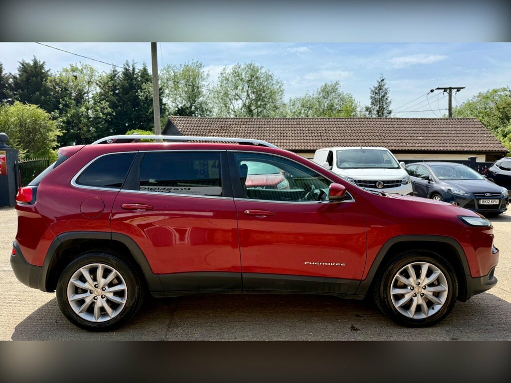 Jeep Cherokee Jeep Cherokee 2.0 Crd Limited Suv Red #8