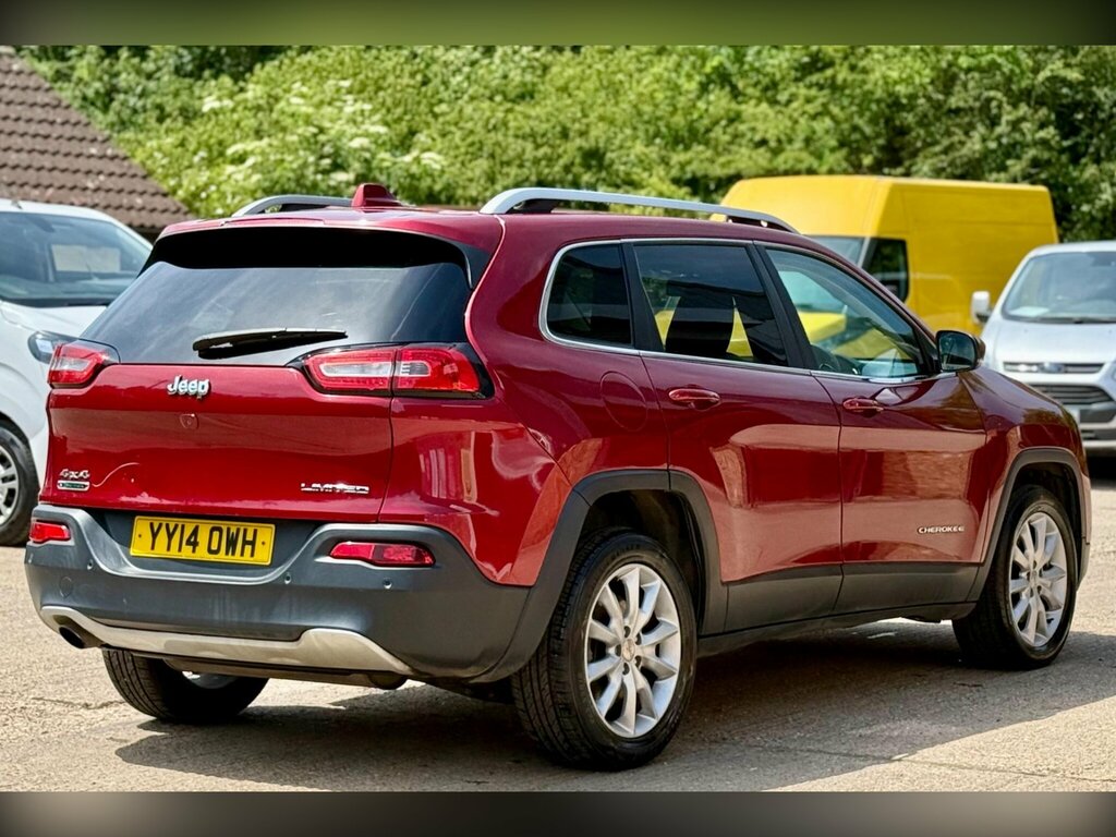 Jeep Cherokee Jeep Cherokee 2.0 Crd Limited Suv Red #7