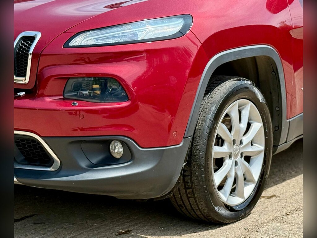 Jeep Cherokee Jeep Cherokee 2.0 Crd Limited Suv Red #26