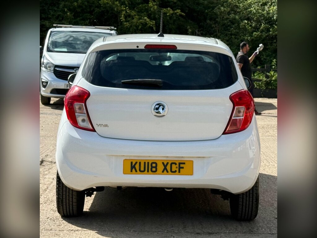 Vauxhall Viva 1.0I Se Euro 6 KU18XCF White #6