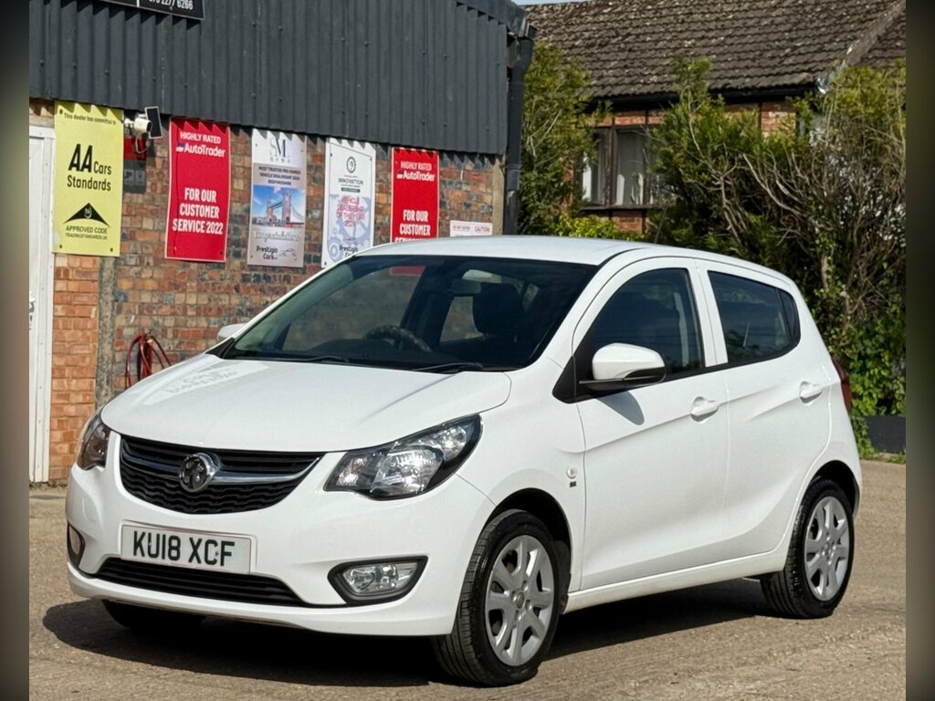 Vauxhall Viva 1.0I Se Euro 6 KU18XCF White #3