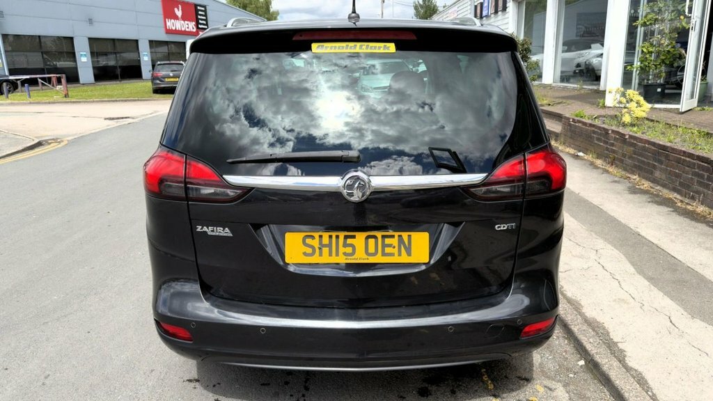 Vauxhall Zafira Tourer 2L Sri Black #6