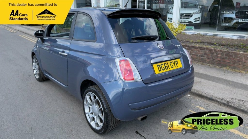 Fiat 500 0.9L Plus DG61GYP Blue #5