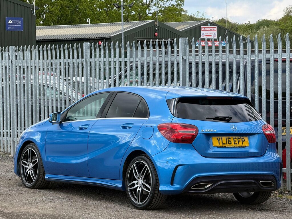 Mercedes-Benz A Class 2.1 A200d Amg Line Premium Euro 6 Ss YL16EFP Blue #4