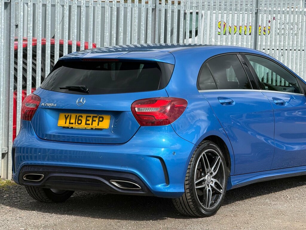 Mercedes-Benz A Class 2.1 A200d Amg Line Premium Euro 6 Ss YL16EFP Blue #6