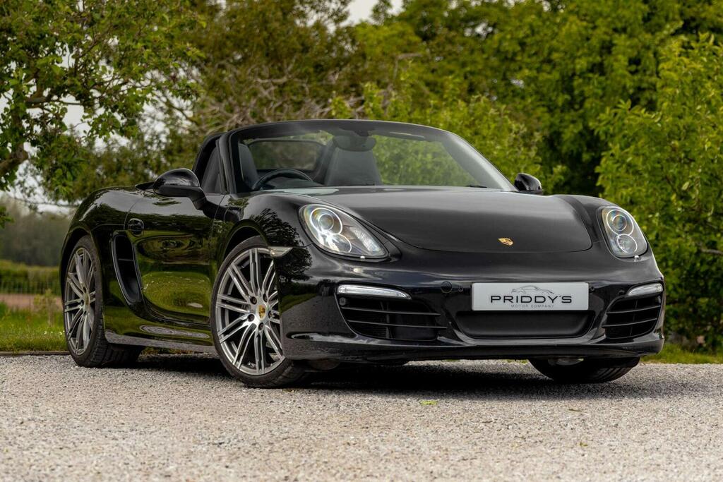 Porsche Boxster Convertible 2.7 981 Black Edition Pdk Euro 6 Ss Black