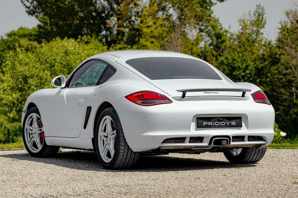Porsche Cayman Coupe 2.9 987 201111 White #2