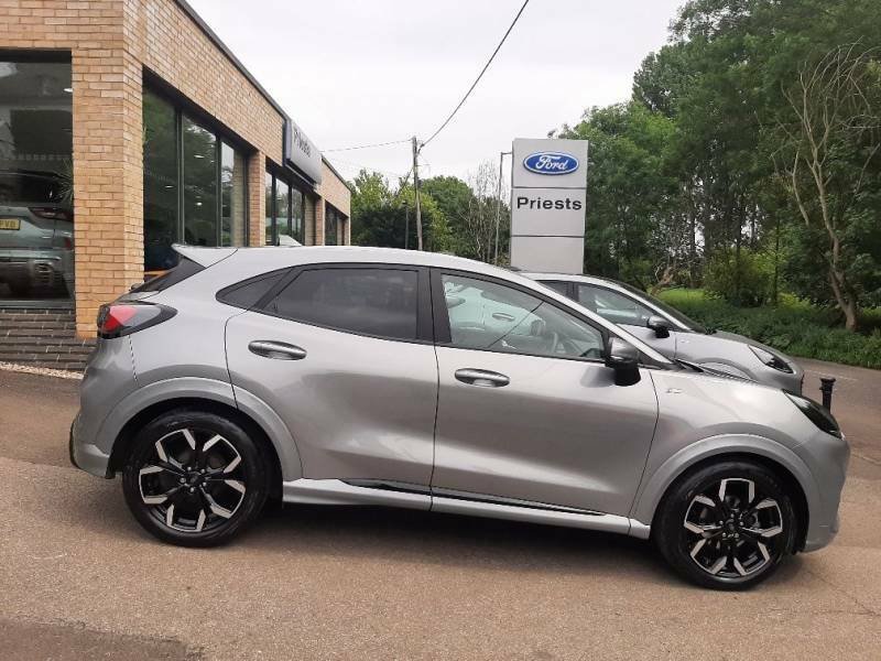 Ford Puma 1.0 Ecoboost 125Ps Mhev St-line X - 2023 23 LK23NHN Silver #3