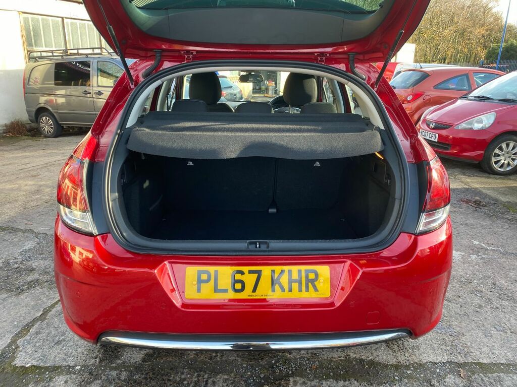 Citroen C4 1.6 Bluehdi 120 Flair Eat6 Red #5