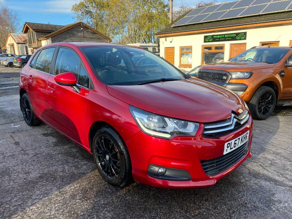 Citroen C4 1.6 Bluehdi 120 Flair Eat6 Red