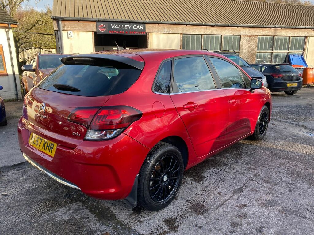 Citroen C4 1.6 Bluehdi 120 Flair Eat6 Red #2