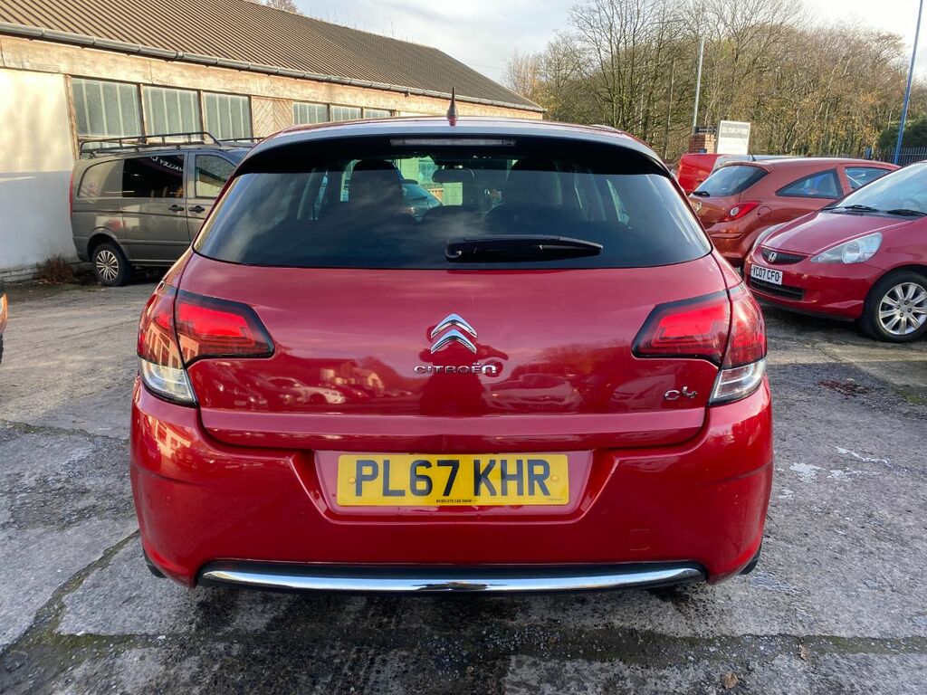 Citroen C4 1.6 Bluehdi 120 Flair Eat6 Red #3