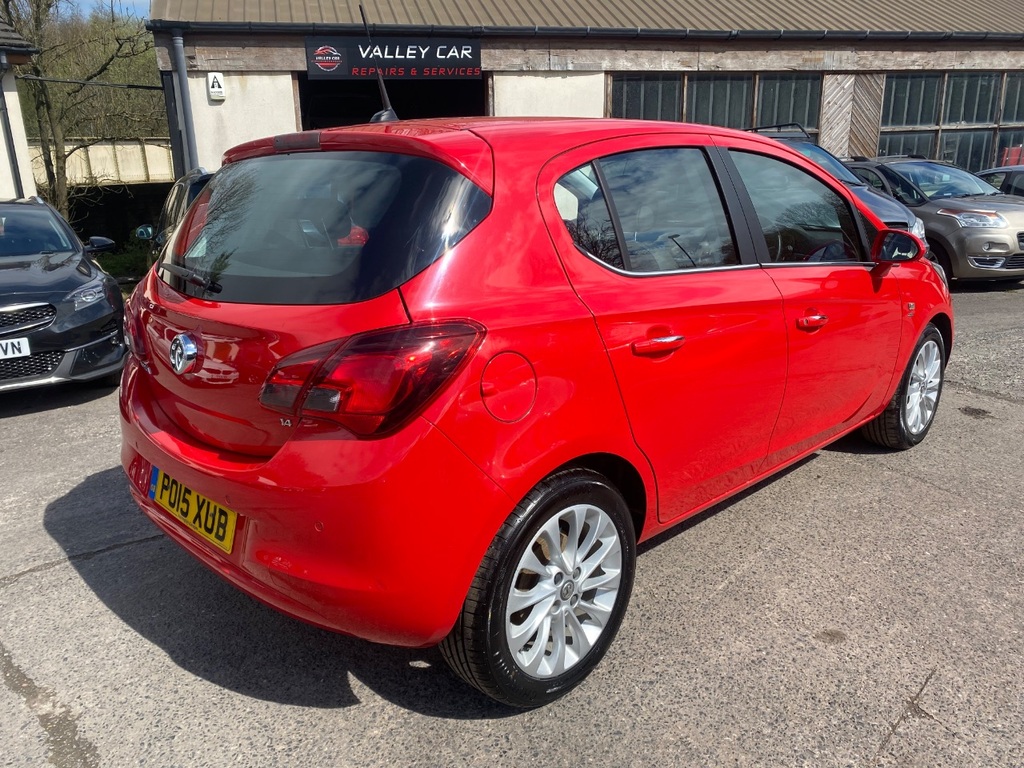 Vauxhall Corsa 1.4 Ecoflex Se PO15XUB Red #4