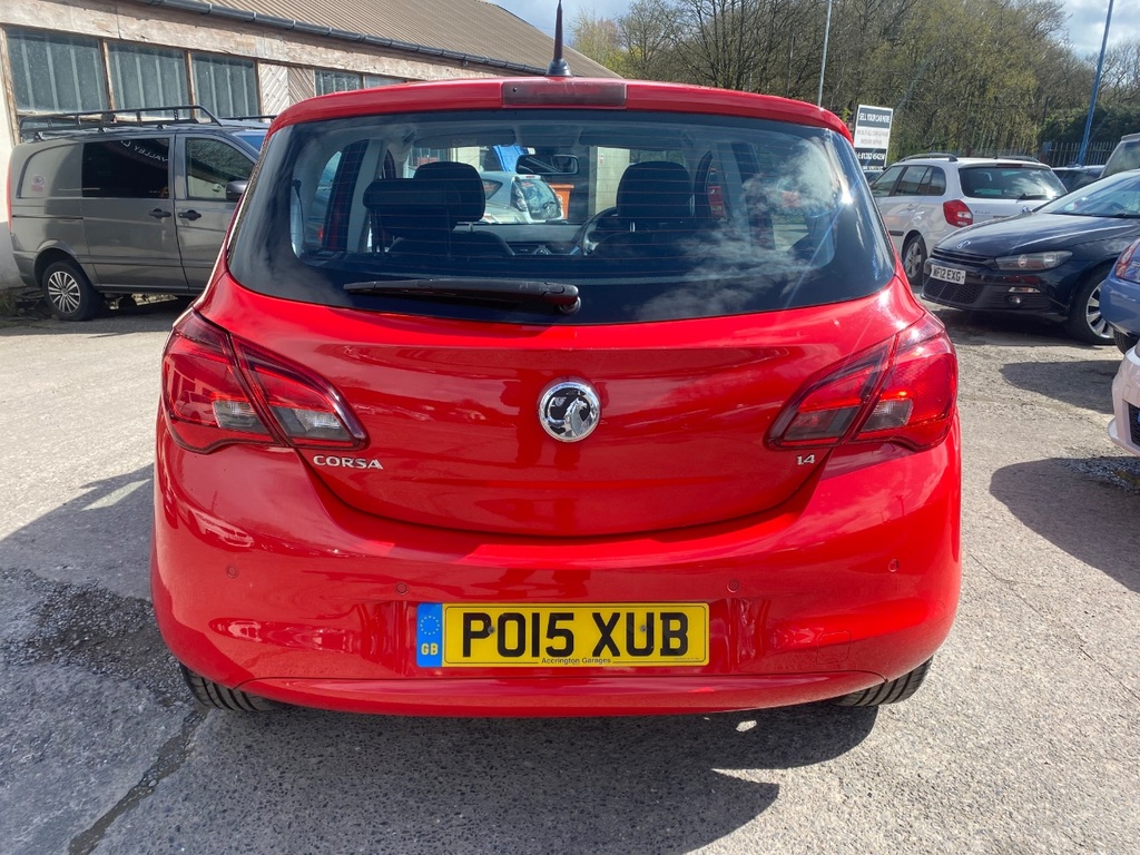 Vauxhall Corsa 1.4 Ecoflex Se PO15XUB Red #5