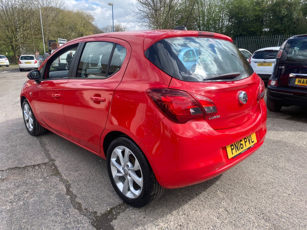 Vauxhall Corsa 1.4 75 Ecoflex Energy Ac PN16PVL Red #6