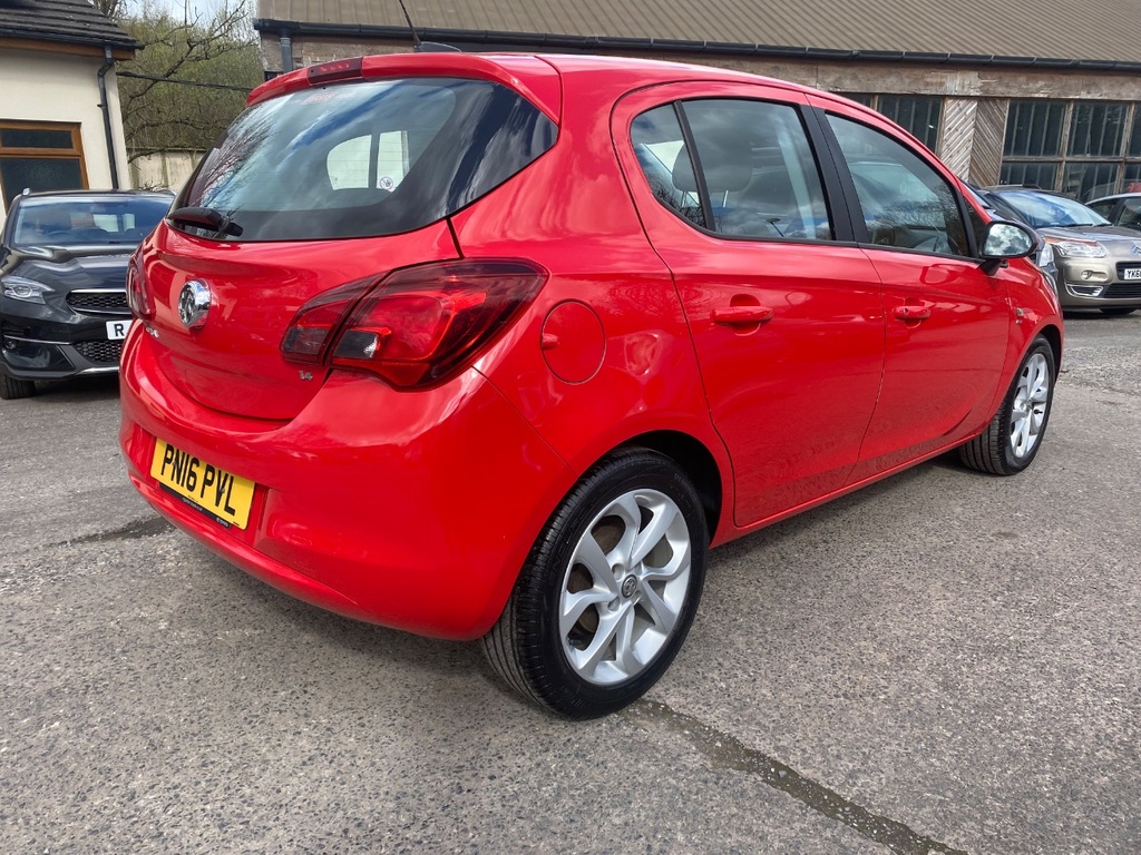 Vauxhall Corsa 1.4 75 Ecoflex Energy Ac PN16PVL Red #4