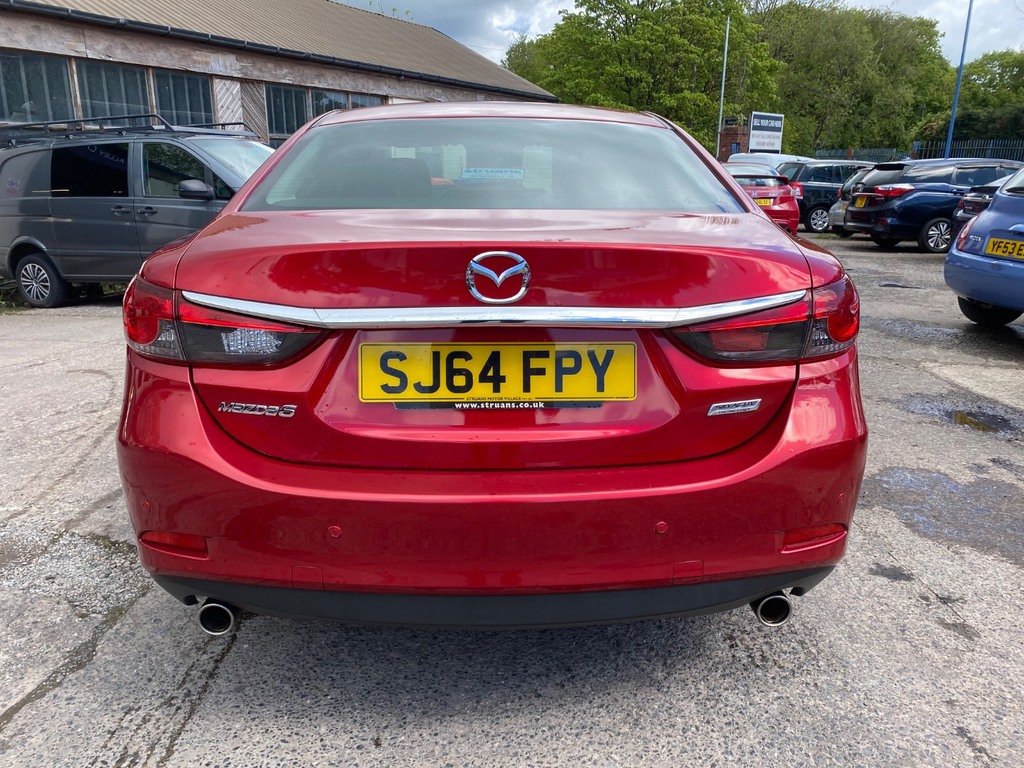 Mazda 6 2.0 Se-l Nav Red #4