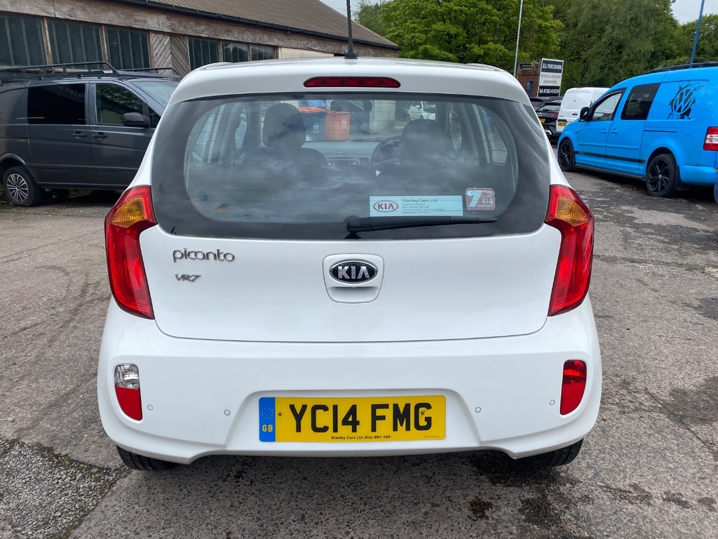 Kia Picanto 1.0 Vr7 YC14FMG White #3