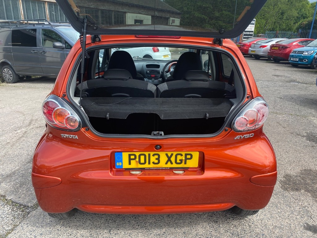 Toyota Aygo 1.0 Vvt-i Fire PO13XGP Orange #5