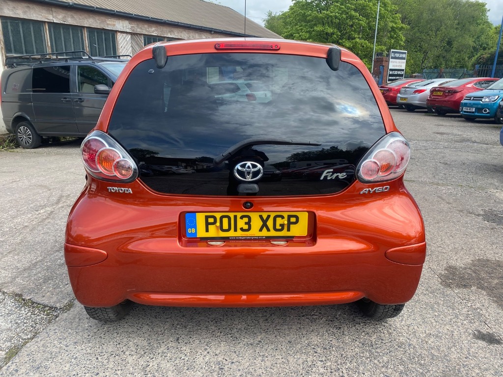 Toyota Aygo 1.0 Vvt-i Fire PO13XGP Orange #3