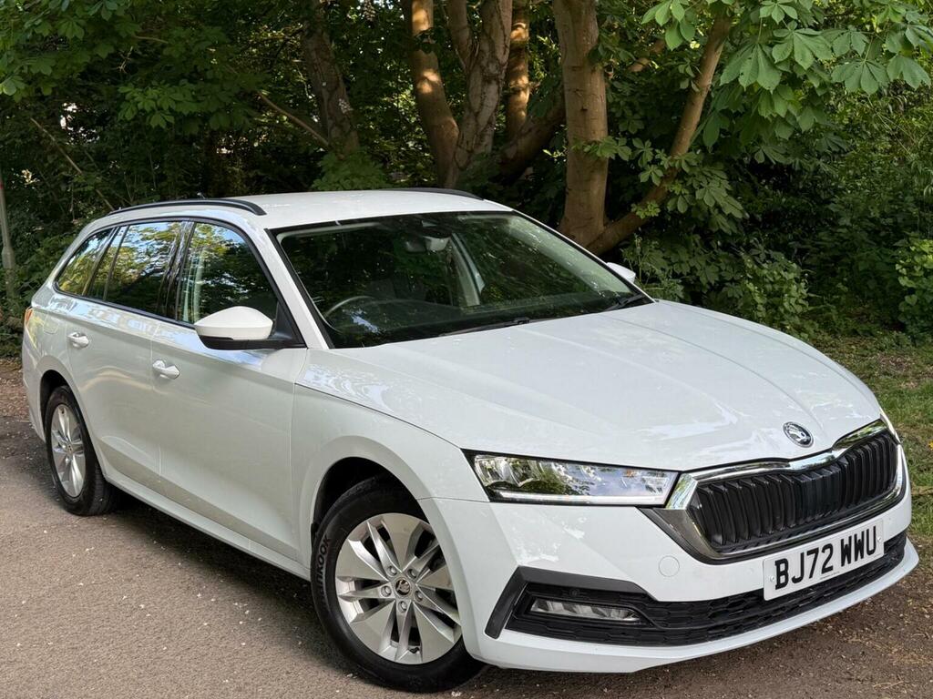 Skoda Octavia Estate 1.0 Tsi Se Technology Euro 6 Ss 202 White #5