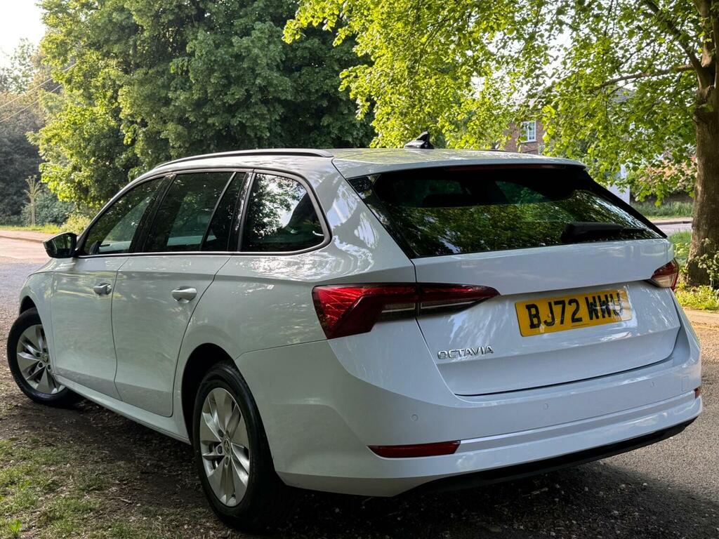 Skoda Octavia Estate 1.0 Tsi Se Technology Euro 6 Ss 202 White #6