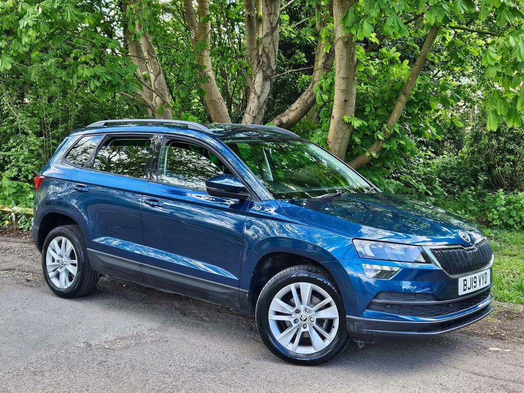 Skoda Karoq Suv 1.6 Tdi Se Technology Dsg Euro 6 Ss 20 BJ19VYD Blue #4