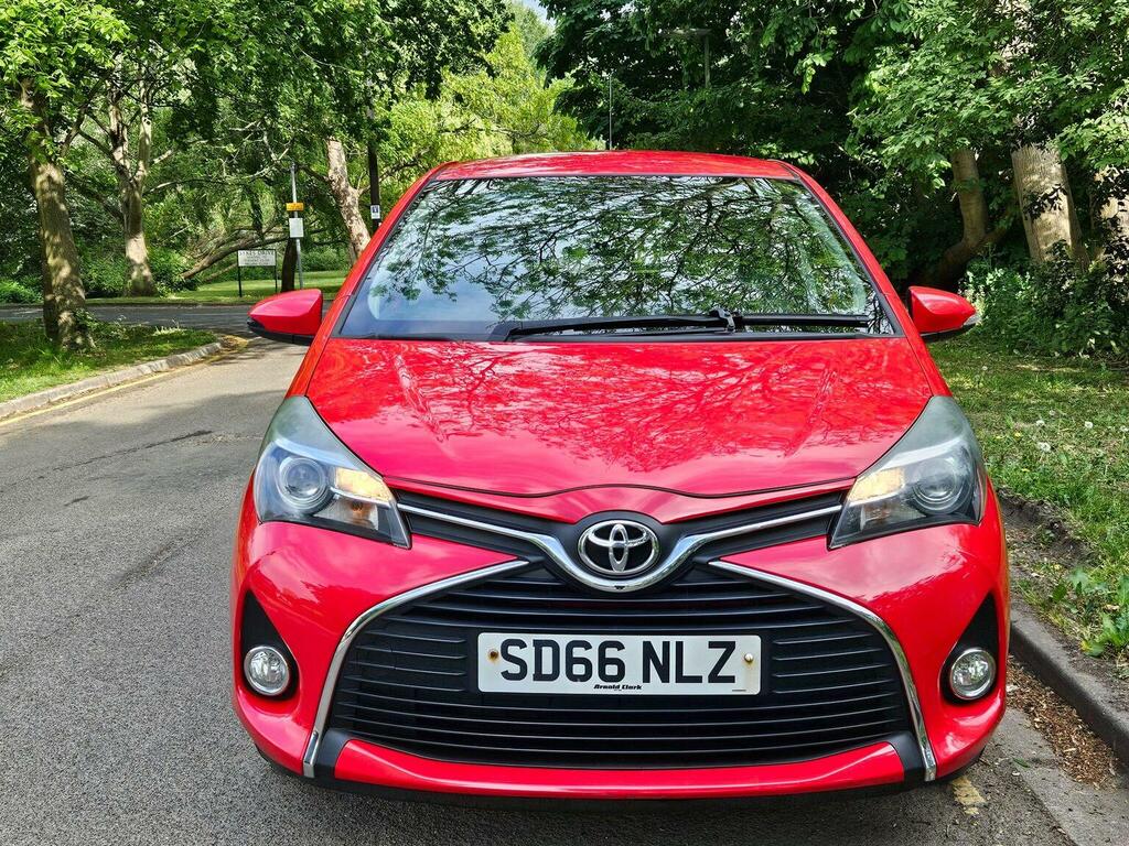 Toyota Yaris Hatchback 1.33 Dual Vvt-i Icon Euro 6 Safety SD66NLZ Red #5