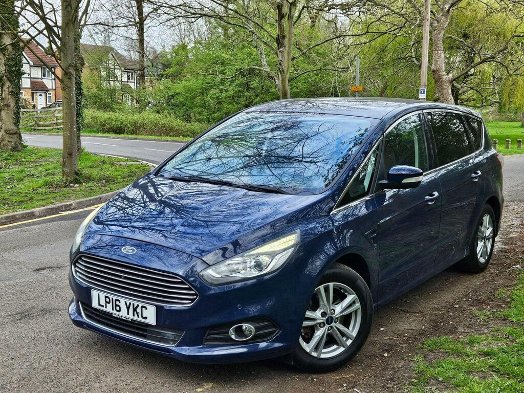 Ford S-Max Mpv 2.0 Tdci Titanium Euro 6 Ss 201616 LP16YKC Blue #5