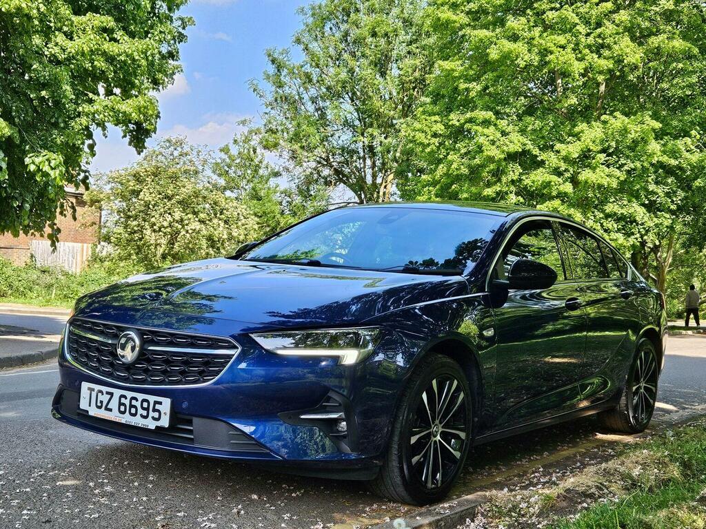 Vauxhall Insignia Hatchback 1.5 Turbo D Ultimate Nav Grand Sport Eur TGZ6695 Blue #6