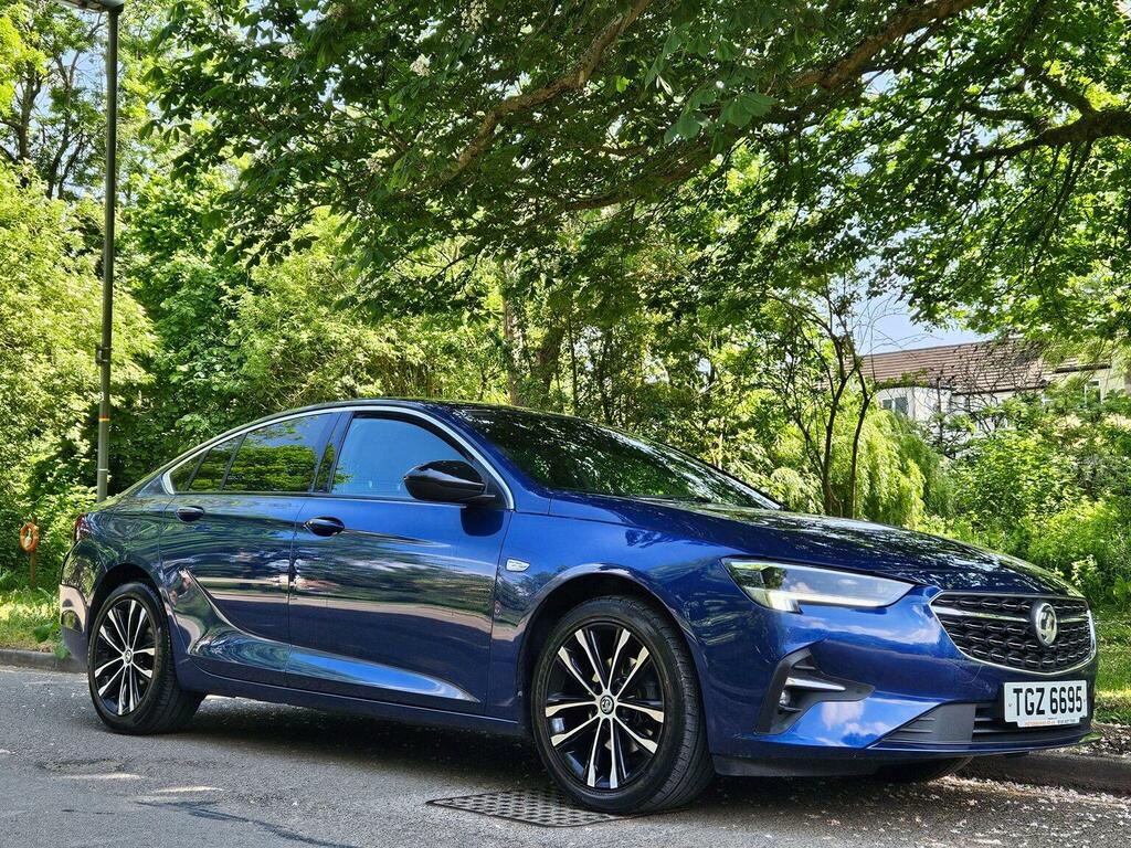 Vauxhall Insignia Hatchback 1.5 Turbo D Ultimate Nav Grand Sport Eur TGZ6695 Blue #4