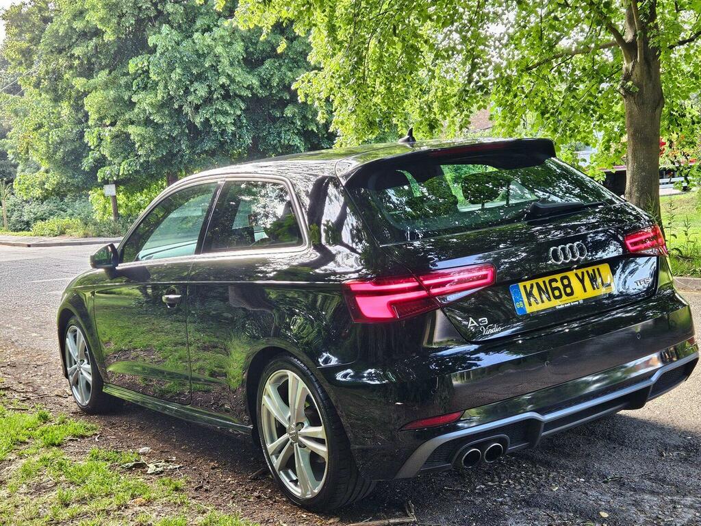 Audi A3 Hatchback 1.5 Tfsi Cod S Line Euro 6 Ss 20 KN68YWL Black #6