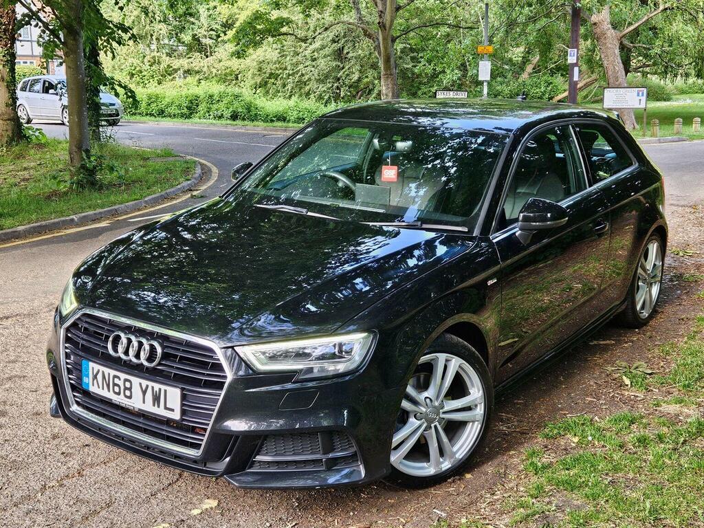 Audi A3 Hatchback 1.5 Tfsi Cod S Line Euro 6 Ss 20 KN68YWL Black #5