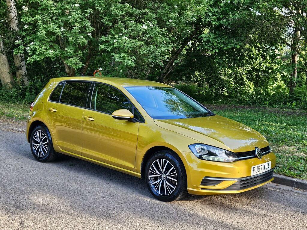 Volkswagen Golf Hatchback 1.4 Tsi Se Nav Euro 6 Ss 201767 PJ67WUA Yellow #4