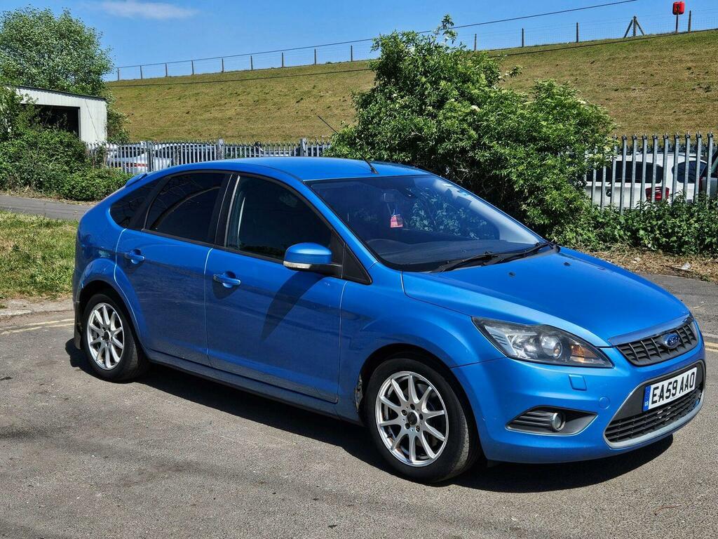 Ford Focus Hatchback 2.0 Tdci Titanium 200959 EA59AAO Blue #4