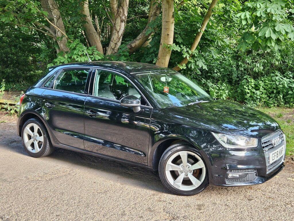 Audi A1 Hatchback 1.0 Tfsi Sport Sportback S Tronic Euro 6 EF18NNP Black #4