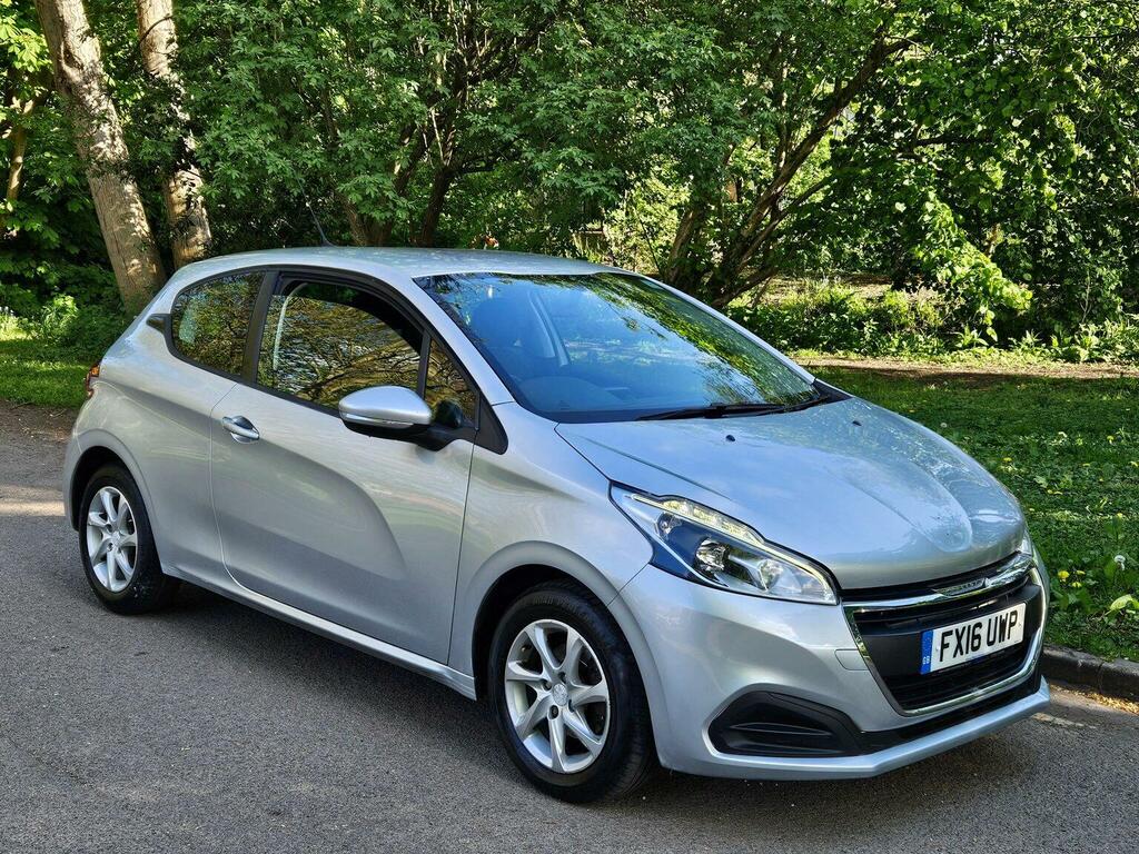 Peugeot 208 Hatchback 1.2 Puretech Active Euro 6 201616 FX16UWP Silver #4