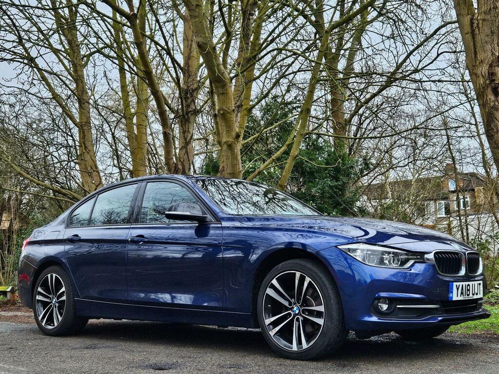 BMW 3 Series Saloon 1.5 318I Sport Euro 6 Ss 201818 Blue #4