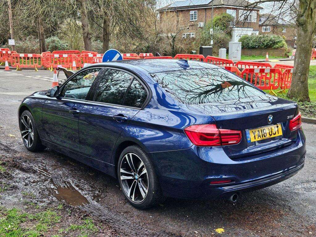 BMW 3 Series Saloon 1.5 318I Sport Euro 6 Ss 201818 Blue #6