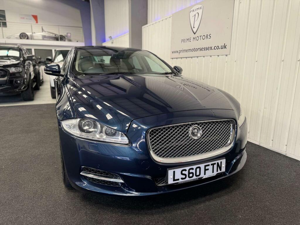 Jaguar XJ 3.0D V6 Portfolio Euro 5 Blue #4
